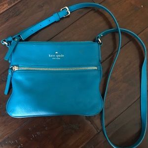 Kate Spade blue Crossbody
